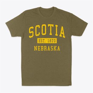Scotia Nebraska Classic Established Classic Dad T-Shirt