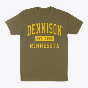 Dennison Minnesota Classic Established Classic Dad T-Shirt