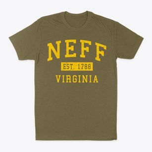 Neff Virginia Classic Established Classic Dad T-Shirt