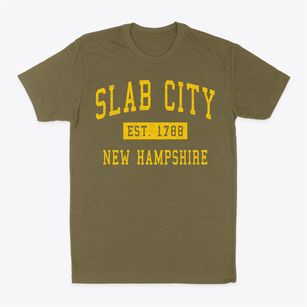 Slab City New Hampshire Classic Established Classic Dad T-Shirt