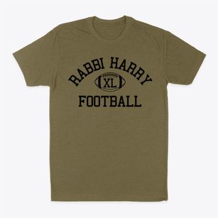 Rabbi Harry Halpern Day School Classic Football Classic Dad T-Shirt