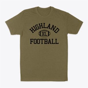 Highland Charter Public School Classic Football Classic Dad T-Shirt