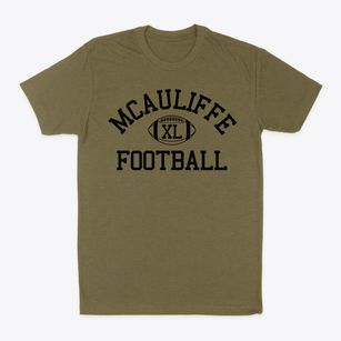 Mcauliffe Junior High School Classic Football Classic Dad T-Shirt
