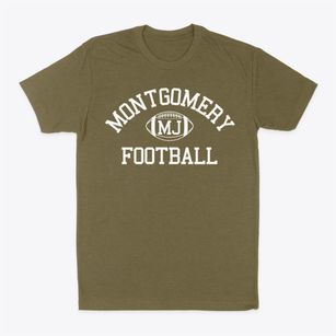 Montgomery Junior High School Classic Football Classic Dad T-Shirt