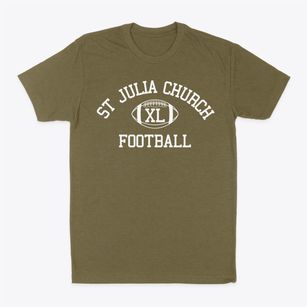 St Julia Church Classic Football Classic Dad T-Shirt