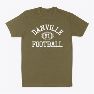 Danville School Classic Football Classic Dad T-Shirt