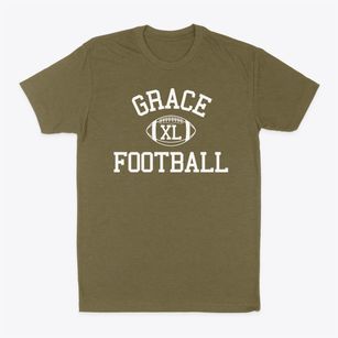 Grace Christian High School Classic Football Classic Dad T-Shirt