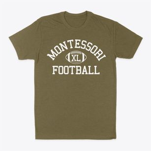 Montessori School Of Sonoma Classic Football Classic Dad T-Shirt