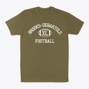 Brooks-debartolo Collegiate High School Classic Football Classic Dad T-Shirt