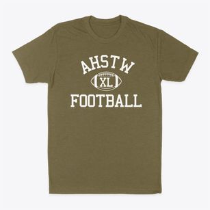 Ahstw Community High School Classic Football Classic Dad T-Shirt
