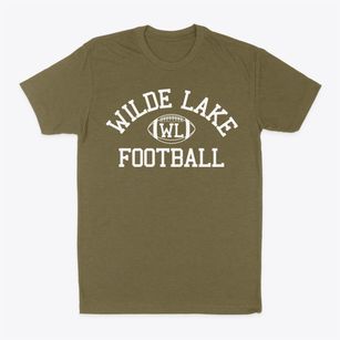Wilde Lake High School Classic Football Classic Dad T-Shirt