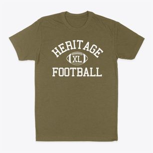Heritage High School Classic Football Classic Dad T-Shirt