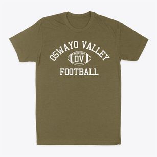 Oswayo Valley High School Classic Football Classic Dad T-Shirt