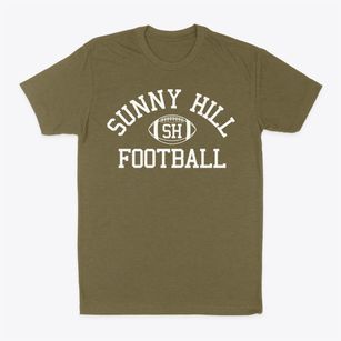 Sunny Hill School Classic Football Classic Dad T-Shirt