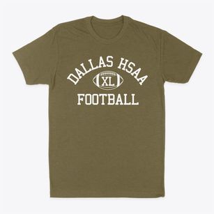 Dallas Hsaa Classic Football Classic Dad T-Shirt
