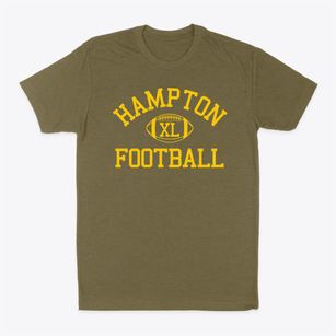 Hampton Christian High School Classic Football Classic Dad T-Shirt