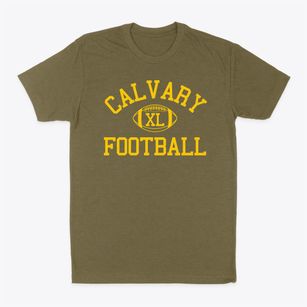 Calvary Christian School Classic Football Classic Dad T-Shirt