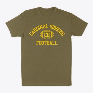 Cardinal Gibbons High School Classic Football Classic Dad T-Shirt