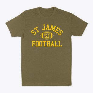 St James School Classic Football Classic Dad T-Shirt