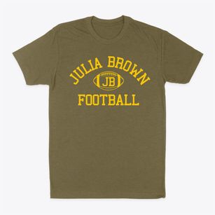 Julia Brown Montessori School Classic Football Classic Dad T-Shirt