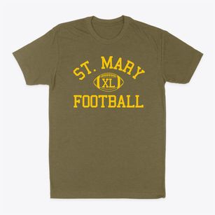 Saint Mary Of The Assumption School Classic Football Classic Dad T-Shirt