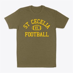 St Cecelia Parish Classic Football Classic Dad T-Shirt