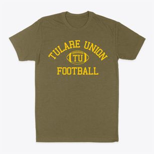 Tulare Union High School Classic Football Classic Dad T-Shirt