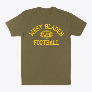 West Bladen High School Classic Football Classic Dad T-Shirt