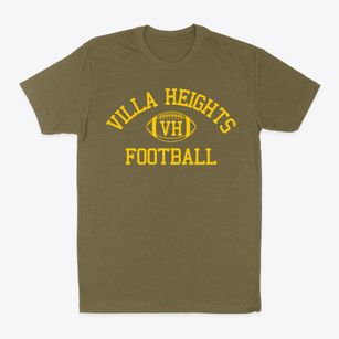 Villa Heights Academic Center Classic Football Classic Dad T-Shirt