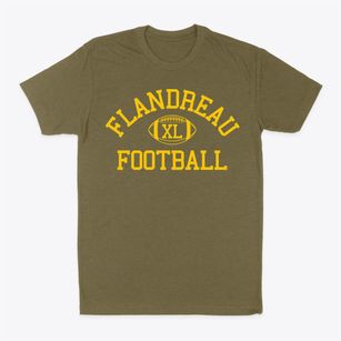 Flandreau High School Classic Football Classic Dad T-Shirt