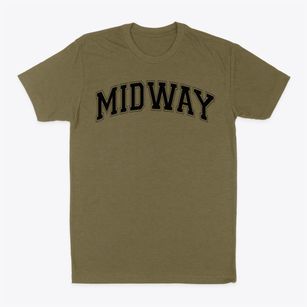 Midway High School Varsity Arch Classic Dad T-Shirt