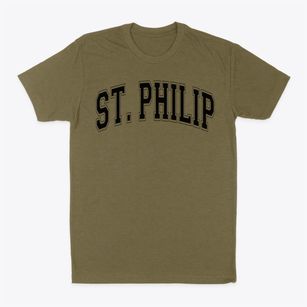 St Philip The Apostle Parish Varsity Arch Classic Dad T-Shirt