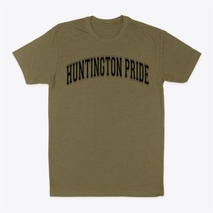 Huntington Pride School Varsity Arch Classic Dad T-Shirt