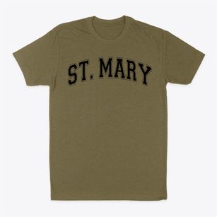 St Mary Parish Varsity Arch Classic Dad T-Shirt