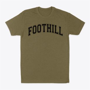 Foothill High School Varsity Arch Classic Dad T-Shirt