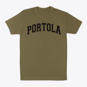 Portola Elementary School Varsity Arch Classic Dad T-Shirt