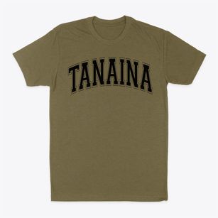 Tanaina Elementary School Varsity Arch Classic Dad T-Shirt