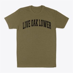 Live Oak Lower Elementary School Varsity Arch Classic Dad T-Shirt