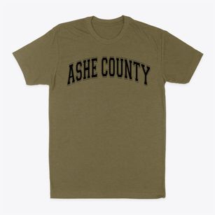Ashe County Middle School Varsity Arch Classic Dad T-Shirt