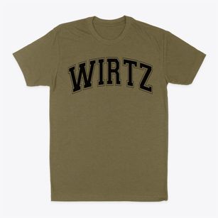 Wirtz Elementary School Varsity Arch Classic Dad T-Shirt