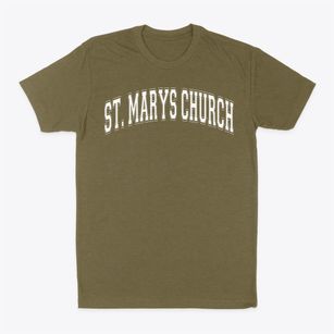 St Marys Church Varsity Arch Classic Dad T-Shirt