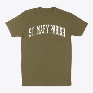 St Mary Parish Varsity Arch Classic Dad T-Shirt