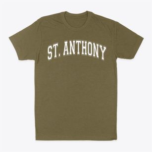 Saint Anthony Of Padua School Varsity Arch Classic Dad T-Shirt