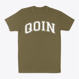 Qoin High School Varsity Arch Classic Dad T-Shirt
