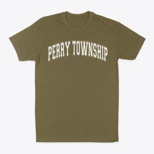 Perry Township Developmental Preschool Varsity Arch Classic Dad T-Shirt