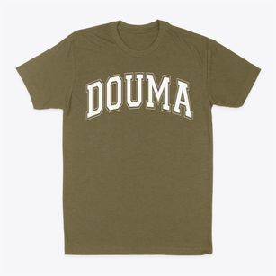 Douma Elementary School Varsity Arch Classic Dad T-Shirt