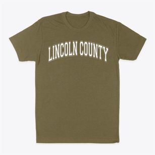 Lincoln County High School Varsity Arch Classic Dad T-Shirt