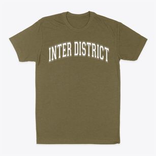 Inter District Downtown School Varsity Arch Classic Dad T-Shirt