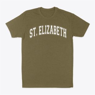 St Elizabeth Ann Seton Parish Varsity Arch Classic Dad T-Shirt