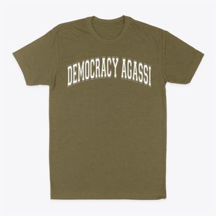 Democracy Prep Agassi Campus Varsity Arch Classic Dad T-Shirt